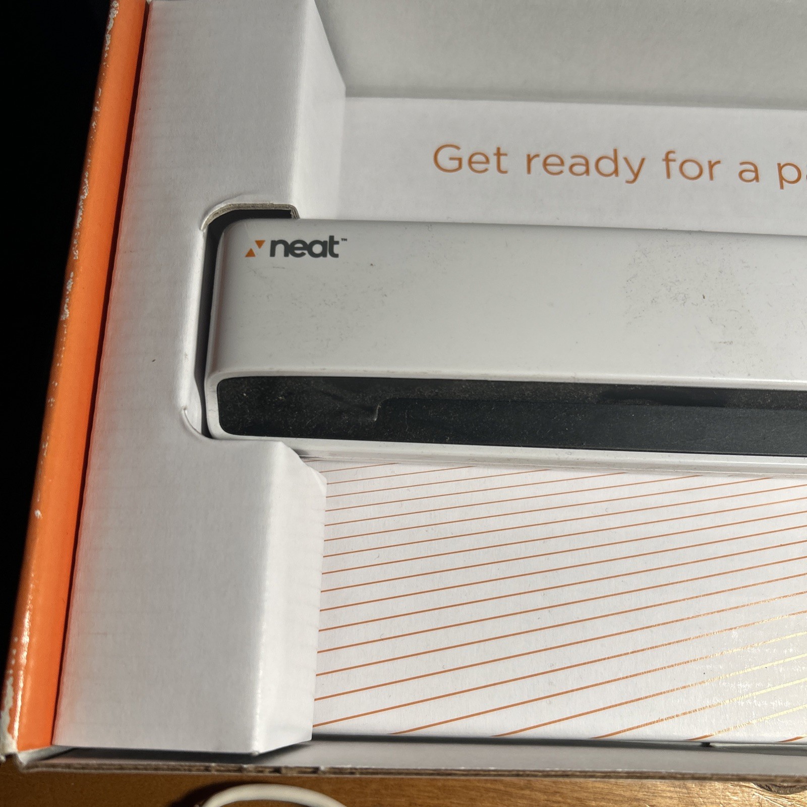 Neat Receipts Mobile Scanner Digital Filing System NM-1000 PC Mac Tested Works