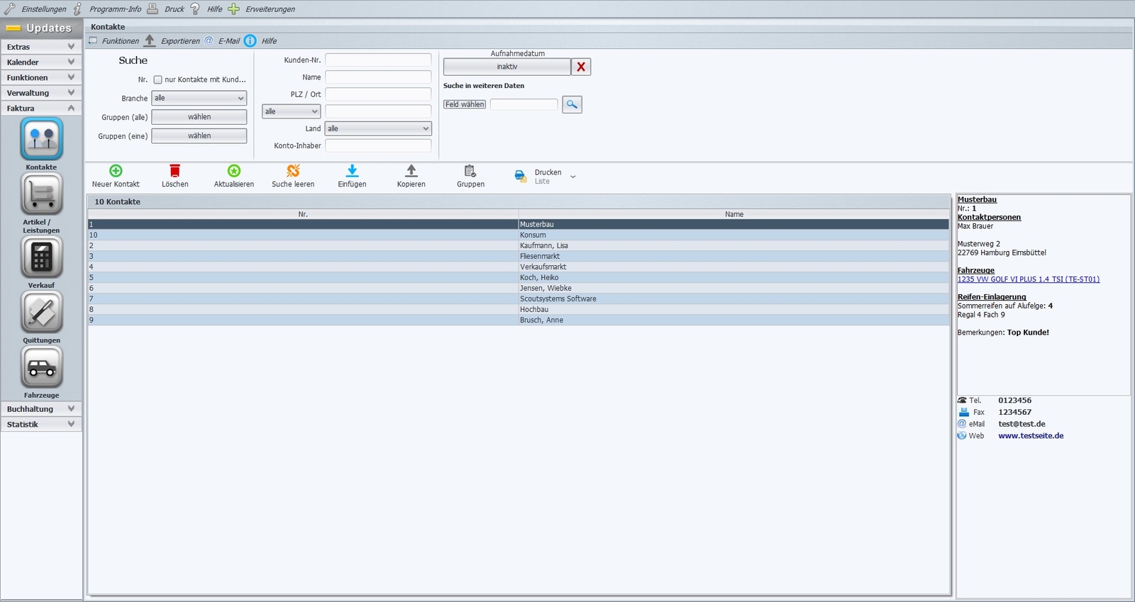 Car Invoice Software, Auto Repair Administration for Windows 10, Latest Version