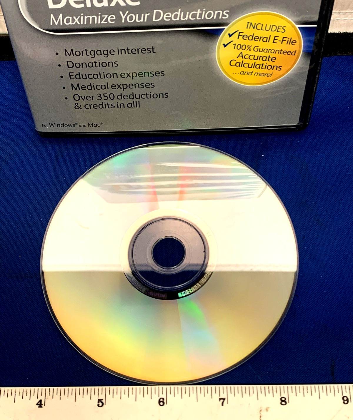 TurboTax Deluxe Federal + E-File 2009 for Windows & MAC