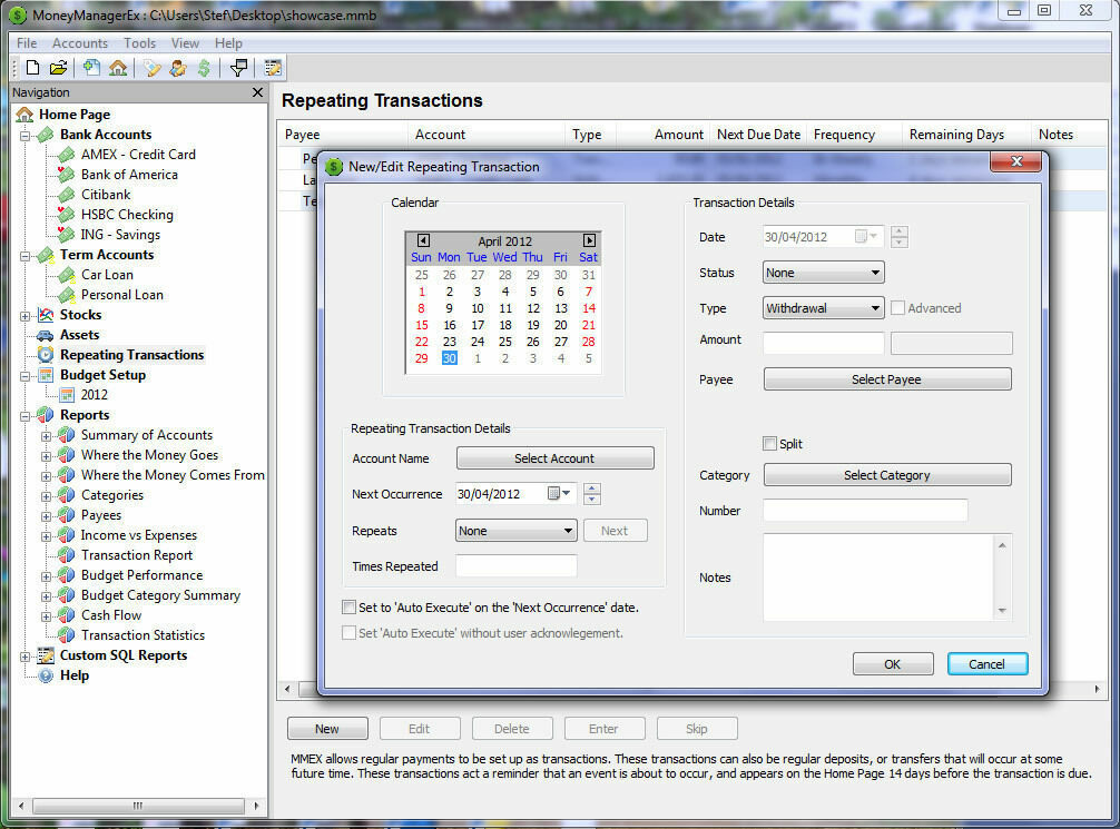 NEW Money Manager Account Bookkeeping Tax VAT Business & Personal Linux USB