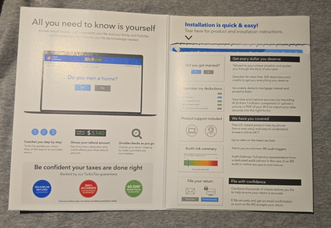 TurboTax Deluxe Tax Year 2023