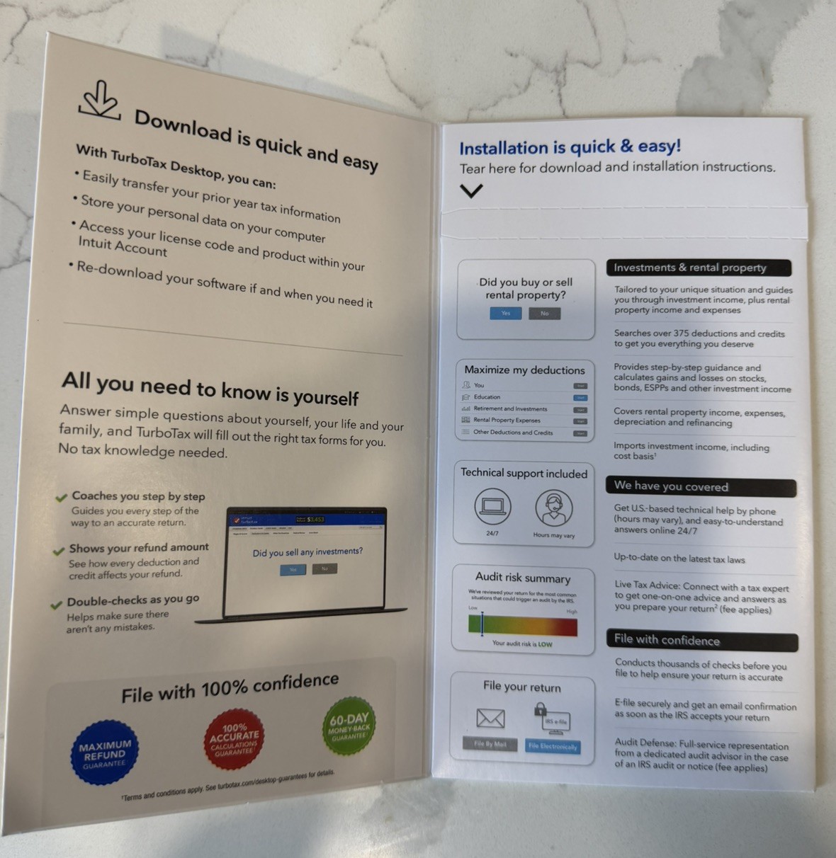 New TurboTax Premier 2025 Tax Software Fed & State Tax Win & Mac Sealed USA